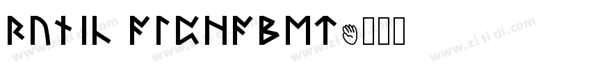 runic alphabet字体转换